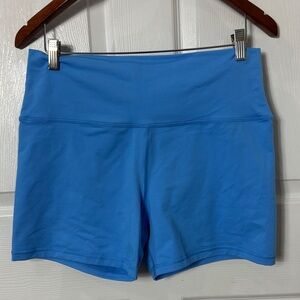 NEW Offline Aerie Blue The Hugger Hi Rise Bike Shorts 5” inseam Size XL